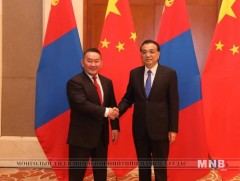 Монгол Улсын Ерөнхийлөгч Х.Баттулгад БНХАУ-ын Төрийн зөвлөлийн Ерөнхий сайд Ли Көчян бараалхав