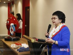 Монголын улаан загалмай нийгэмлэг хүмүүнлэг үйлстнүүдээ алдаршууллаа