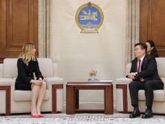 УИХ-ын дарга ОУПХ-ны Парламентчдын хүний эрхийн хорооны төлөөлөгчдийг хүлээн авч уулзав