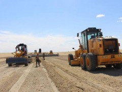 Газрын тос боловсруулах үйлдвэрийг Сайншандтай холбох авто замын ажил 80 орчим хувьтай байна  