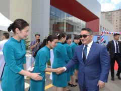 Ерөнхийлөгч Х.Баттулга Үндэсний оношилгоо, эмчилгээний төвийн нээлтийн ёслолд оролцлоо