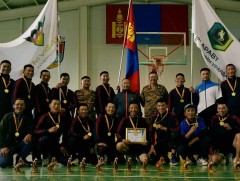 Гар бөмбөгийн тэмцээнд Монгол Улсын баг тэргүүллээ 