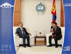 Ерөнхийлөгч Х.Баттулга БНСВУ-ын Нийгмийн аюулгүй байдлын сайд То Ламыг хүлээн авч уулзав