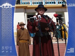 Үндэсний их баяр наадмын ажиллагааг нээж Монгол Улсын Ерөнхийлөгч Х.Баттулга үг хэллээ