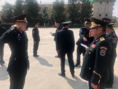 Ахлагч нар албандаа мордлоо