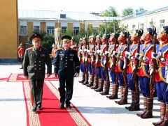 Армийн генерал О.Л.Салюков Монголд Улсад айлчилж байна