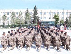 Энхийг сахиулах алба хаагчид Жанжин тугандаа хүндэтгэл үзүүллээ