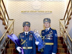 Онцгой байдлын байгууллагын хоёр алба хаагч хурандаа цолоор шагнагдлаа