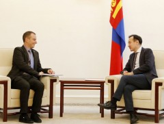 Сайд Д.Цогтбаатар АНУ-ын Мянганы сорилтын корпорацын дэд ерөнхийлөгчийг хүлээн авч уулзав