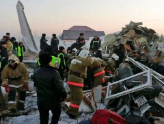 Алма-Атагаас Нурсултан руу нислэг үйлдэхээр хөөрсөн онгоц осолджээ 