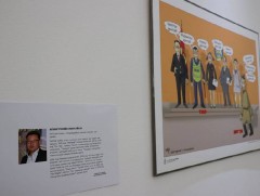 “Хүний эрх, эрх чөлөө” сэдэвт шог зургийн үзэсгэлэн дэлгэлээ