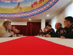 Монгол Улсын генералууд ЗХУ-ын маршал К.К.Рокоссовскийн хөшөө, музейн нээлтэд оролцлоо 