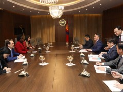 Ерөнхийлөгч Х.Баттулга Дэлхийн банкны дэд ерөнхийлөгчийг хүлээн авч уулзлаа