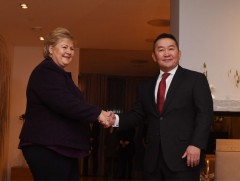 Ерөнхийлөгч Х.Баттулга Норвегийн Хаант Улсад айлчилж байна