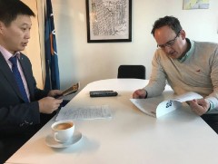 Б.Цагаанбаатар Олон улсын триатлоны холбоонд зочлов