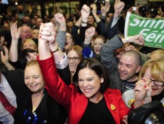 Ирланд улсад парламентын сонгуулиар Шинн Фейн нам илүү өндөр санал авчээ 