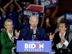 Жо Байден нийт 14 мужаас 8 мужид нь ялалт байгуулаад байна