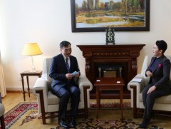 БНХАУ-аас Монгол Улсад суугаа Онц бөгөөд Бүрэн эрхт Элчин сайдыг хүлээн авч уулзлаа 