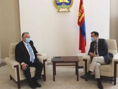 ДЭМБ-ын суурин төлөөлөгчийг хүлээн авч уулзав 