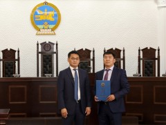 Улсын дээд шүүхийн Ерөнхий шүүгчээр Дамдины Ганзоригийг томиллоо