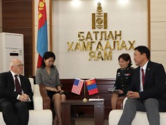 АНУ-аас Монгол Улсад суугаа Онц бөгөөд Бүрэн эрхт Элчин сайд Майкл С.Клеческиг хүлээн авч уулзав