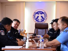 Цагдаагийн ерөнхий газрын удирдлага төмөр замын бүтээн байгуулалтын үйл ажиллагаатай танилцлаа