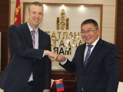 Ноён Григори Мэйг хүлээн авч уулзав