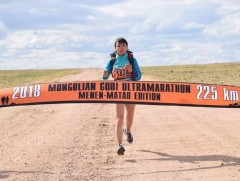 Монгол Улсын 24 цагийн марафон гүйлтийн рекорд эзэмшигч Г.Уугантуяа