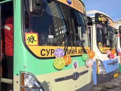 “Сургуулийн автобус” 35 чиглэлд үйлчилж эхэллээ 