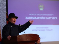 Монгол Улсын Ерөнхийлөгч Х.Баттулга Ховд аймгийн иргэдтэй уулзлаа