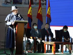 Ерөнхийлөгч Х.Баттулга Хэнтий аймгийн иргэдтэй уулзлаа