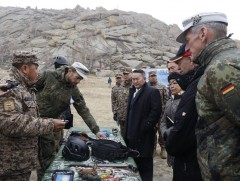 Ерөнхийлөгч Х.Баттулга Монгол-Герман улсын Зэвсэгт хүчний хамтарсан сургалтын үйл ажиллагаатай тан..