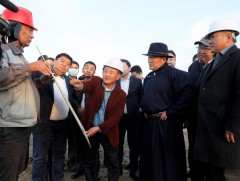 Дархан арьс ширний цогцолборын төслийн явцтай танилцлаа