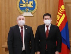 Ерөнхий сайд Л.Оюун-Эрдэнэ Бүгд Найрамдах Казахстан Улсаас Монгол Улсад суугаа Элчин сайдыг хүлээн..