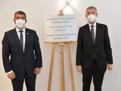 Чех улс Израил дахь Элчин сайдын яамаа Иерусалим хот руу нүүлгэн шилжүүлжээ 