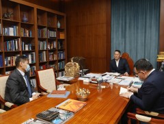 Ерөнхийлөгч Х.Баттулга Монгол Улсаас БНХАУ-д суугаа Элчин сайд Т.Бадралыг хүлээн авч уулзлаа