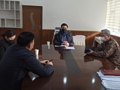 Монгол Улсын Шадар сайд С.Амарсайхан УОК-ын Шуурхай штабт ажиллаж байна 