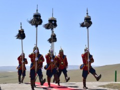 Ерөнхийлөгч Х.Баттулга Бүх цэргийн Их хар сүлдийг цэнгүүлэх тайлгын ёслолд оролцов