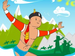 Уран дэвэлт - Уламжлалт бөхийн жудаг