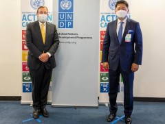 Ерөнхийлөгч У.Хүрэлсүх НҮБ-ын Хөгжлийн хөтөлбөрийн захирагч Аким Штайнертай уулзлаа