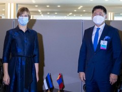 Ерөнхийлөгч У.Хүрэлсүх Бүгд Найрамдах Эстони Улсын Ерөнхийлөгчтэй уулзав