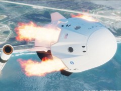 “Сrew dragon” сансрын хөлөг амжилттай газардлаа