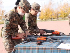 Хилийн 0198 дугаар ангийн эмэгтэй цэргийн алба хаагч нар шилдгээ шалгарууллаа