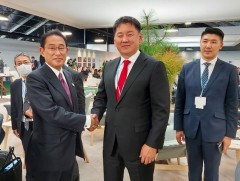 Монгол Улсын Ерөнхийлөгч У.Хүрэлсүхэд Япон Улсын Ерөнхий сайд бараалхав