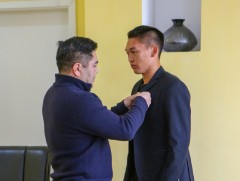 Европ тивийн клубтэй мэргэжлийн хөлбөмбөгчний гэрээтэй Г.Ганбаяр олон улсын хэмжээний мастер цол х..