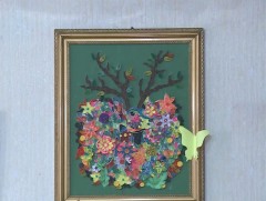 Р.Өлзийдэлгэр цаасан хуймал урлалаар 200 гаруй бүтээл хийжээ 