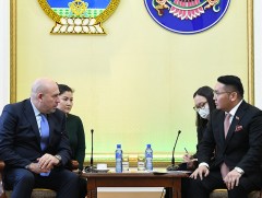 Италийн “Интеза Санпаоло” банкны төлөөллийг хүлээн авч уулзлаа