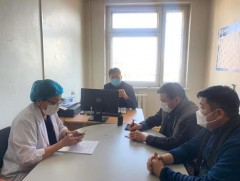 Шадар сайд С.Амарсайхан Багануур дүүргийн Эрүүл мэндийн төвд ажиллаж байна
