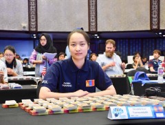 Н.Мөнхшүр ой тогтоолтын ДАШТ-ийн хошой аварга болж, Монголын баг медалийн тоогоор тэргүүллээ