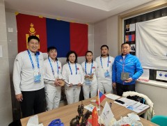 МҮОХ-ны удирдлагууд тамирчдадаа хүндэтгэл үзүүллээ